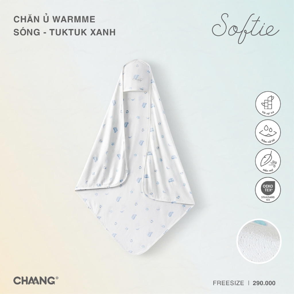Chăn ủ Warmme Sóng