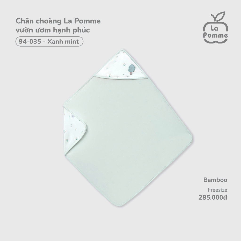 Chăn choàng La Pomme vườn ươm hạnh phúc