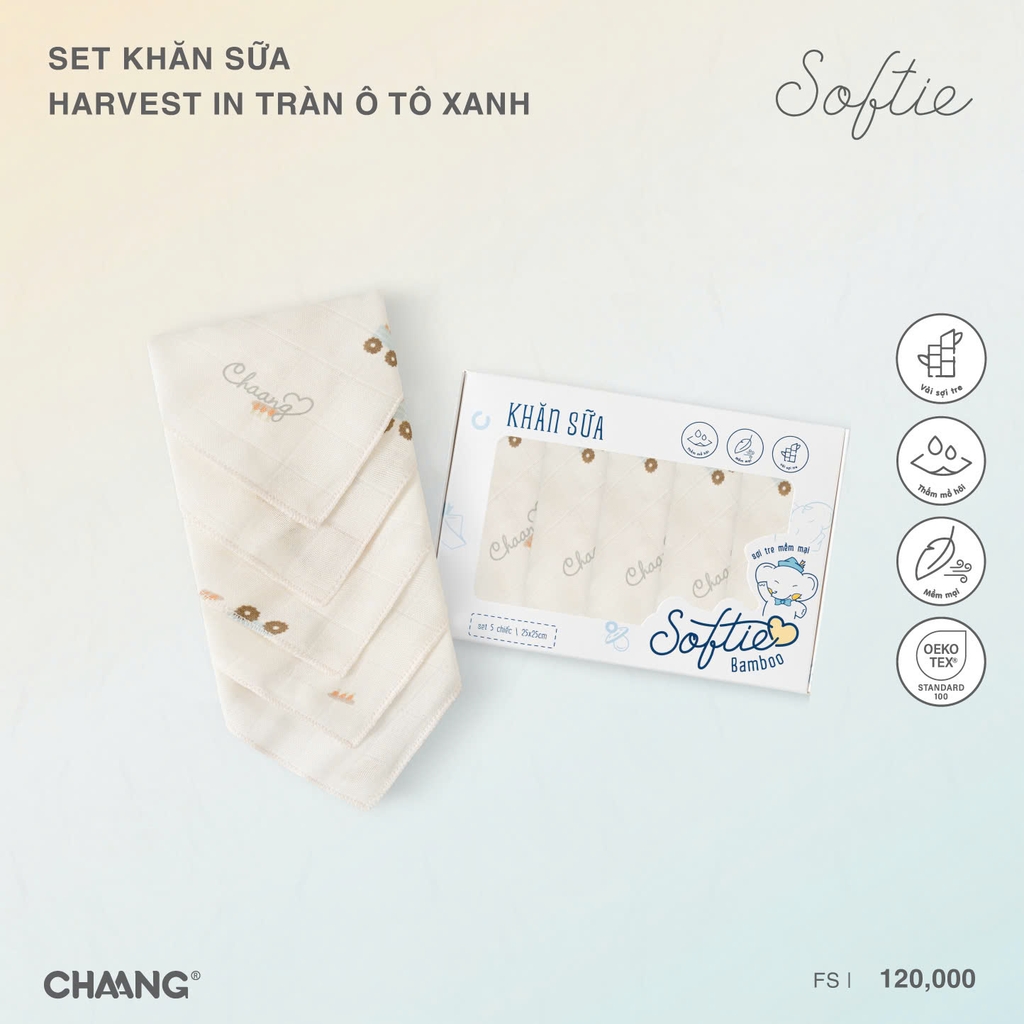 Set khăn sữa Harvest