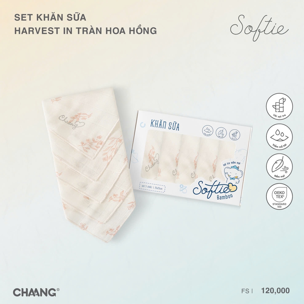 Set khăn sữa Harvest