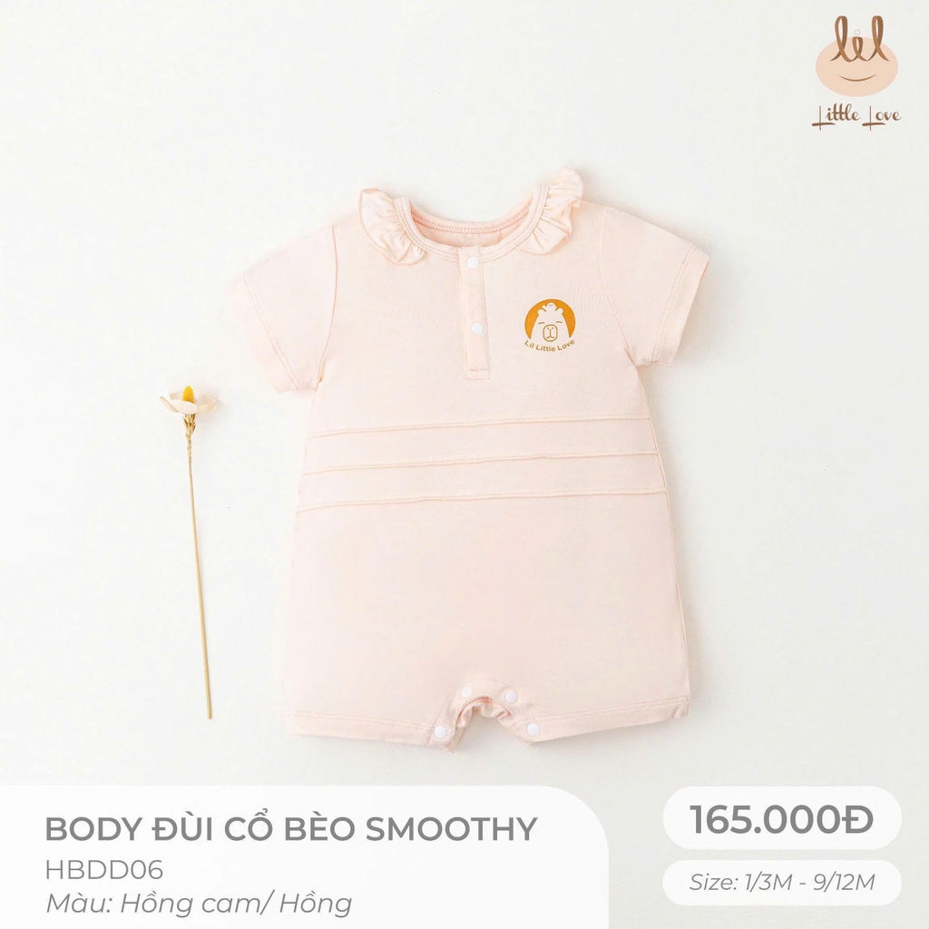 Body đùi cổ bèo smoothy HBDD06