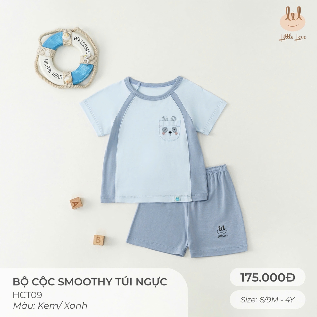 Bộ cộc smoothy túi ngực HCT09