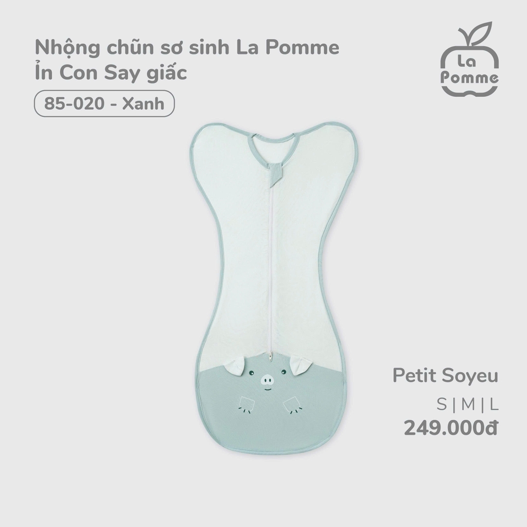 Nhộng chũn sơ sinh La Pomme Ỉn Con Say giấc