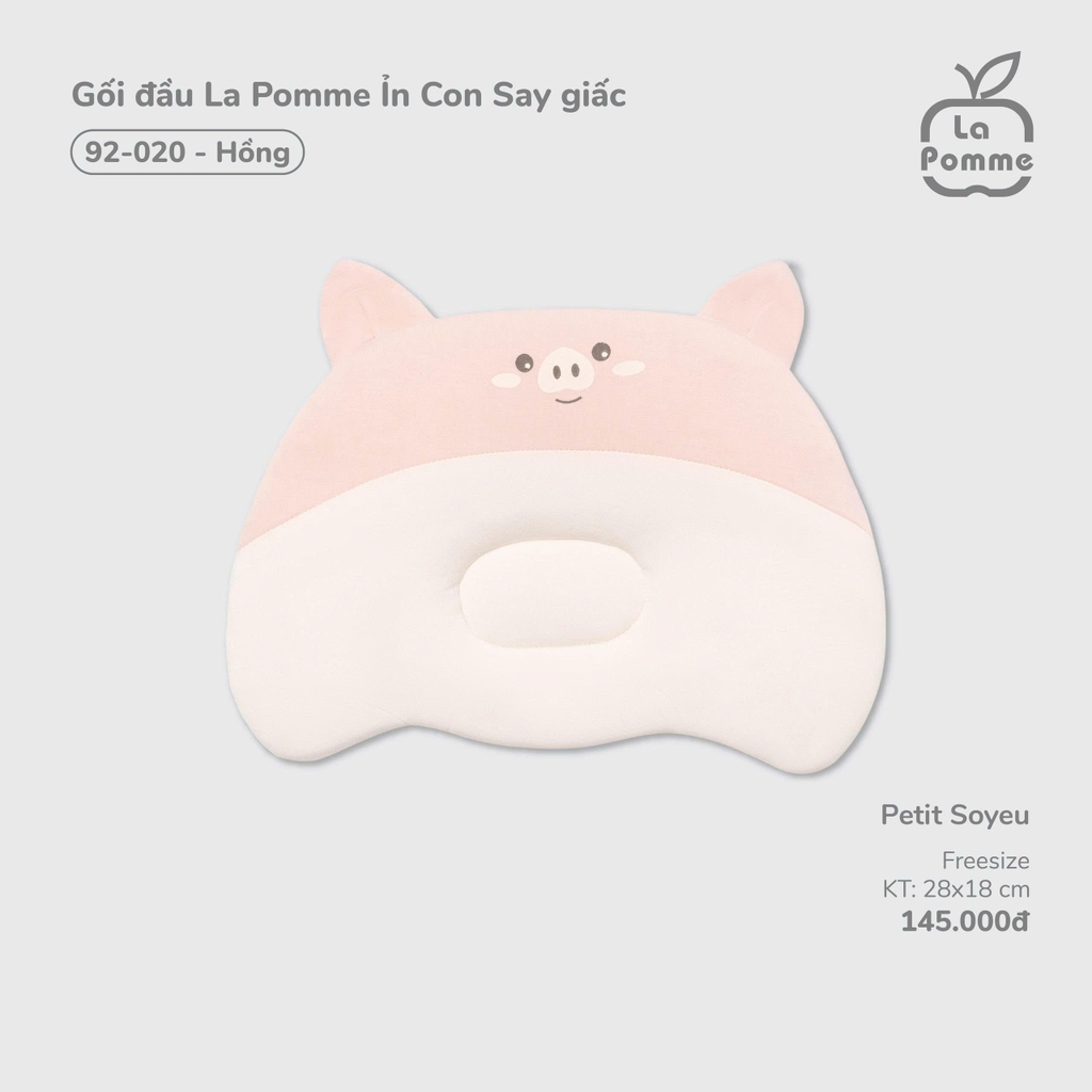 Gối đầu La Pomme Ỉn Con Say giấc