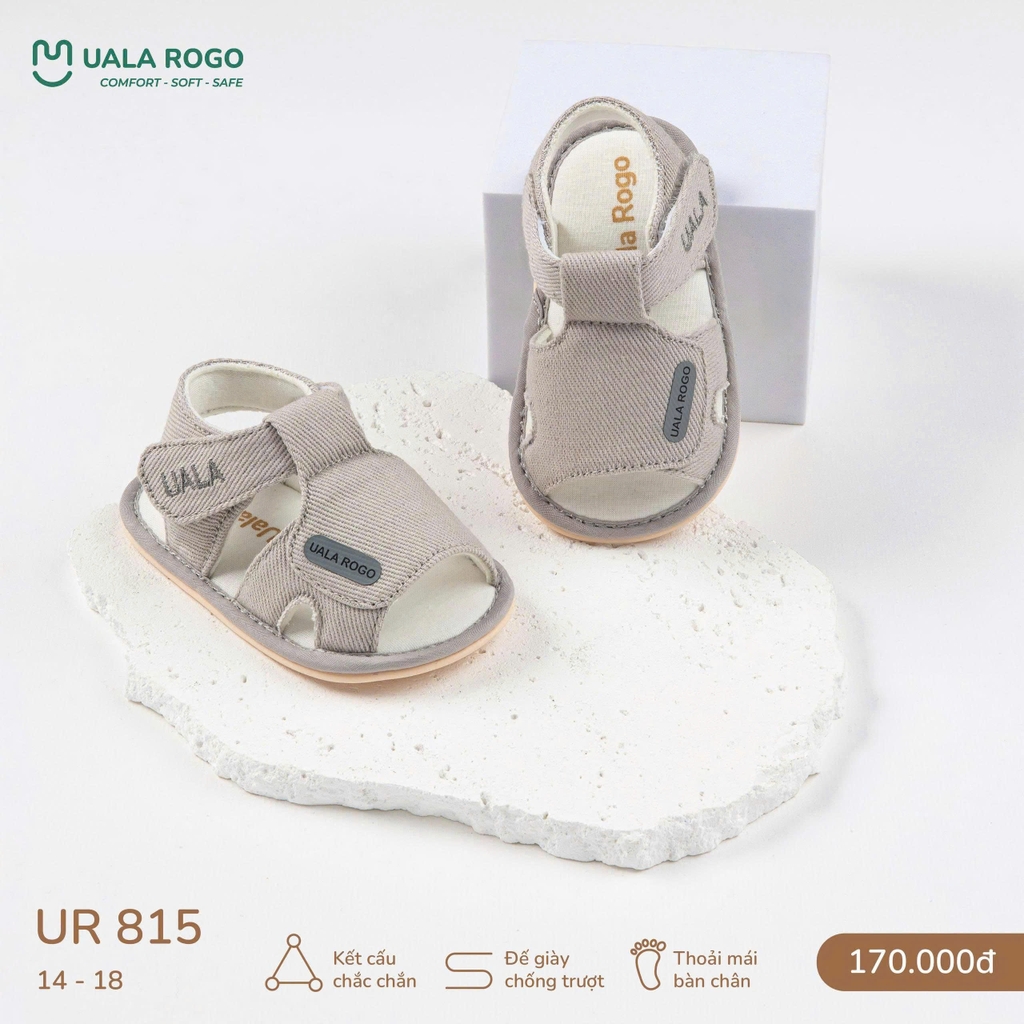 Giày sơ sinh cho bé Uala Rogo UR 815
