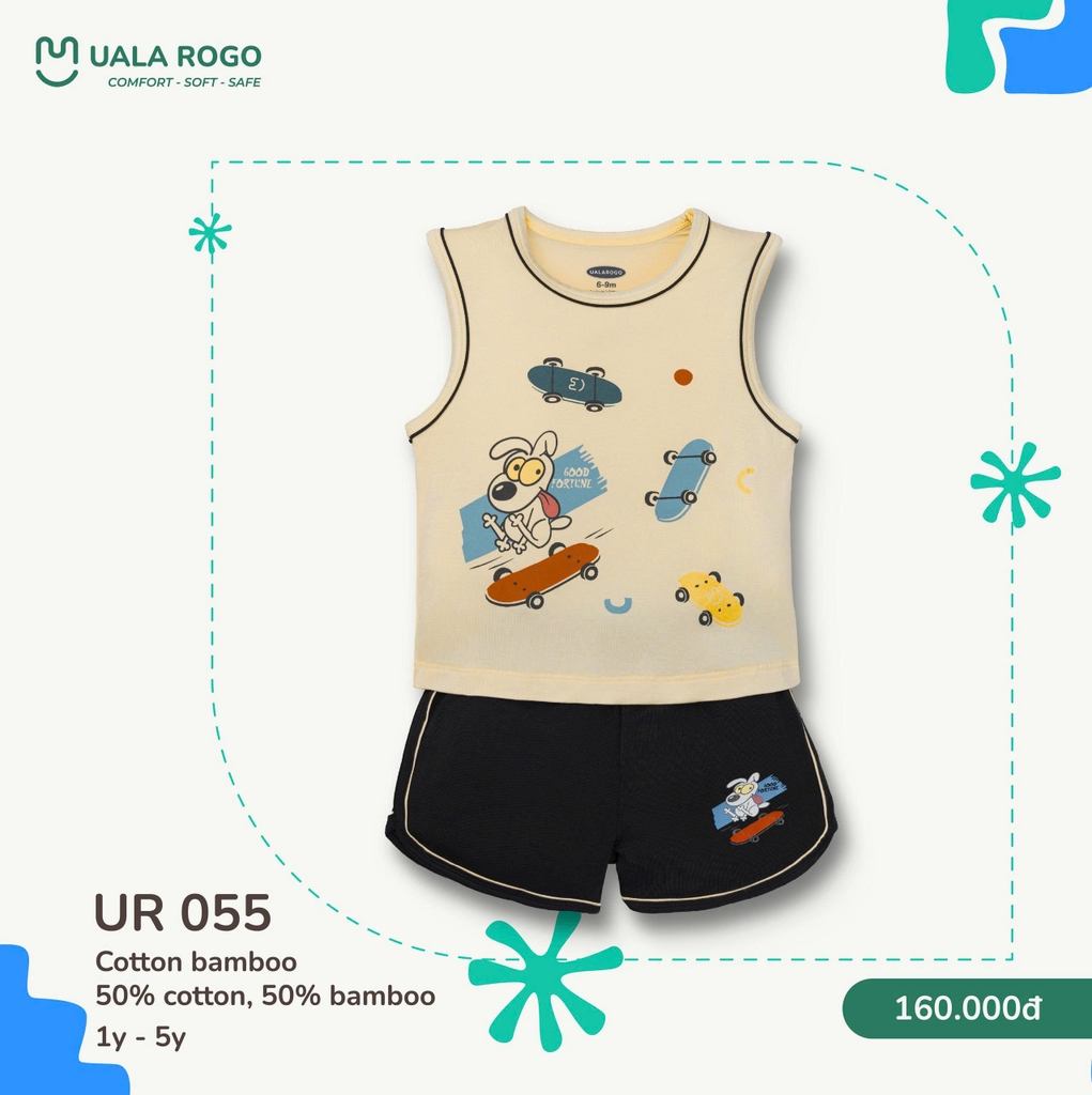 Bộ sát nách Uala Rogo UR 055