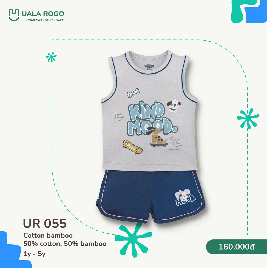 Bộ sát nách Uala Rogo UR 055