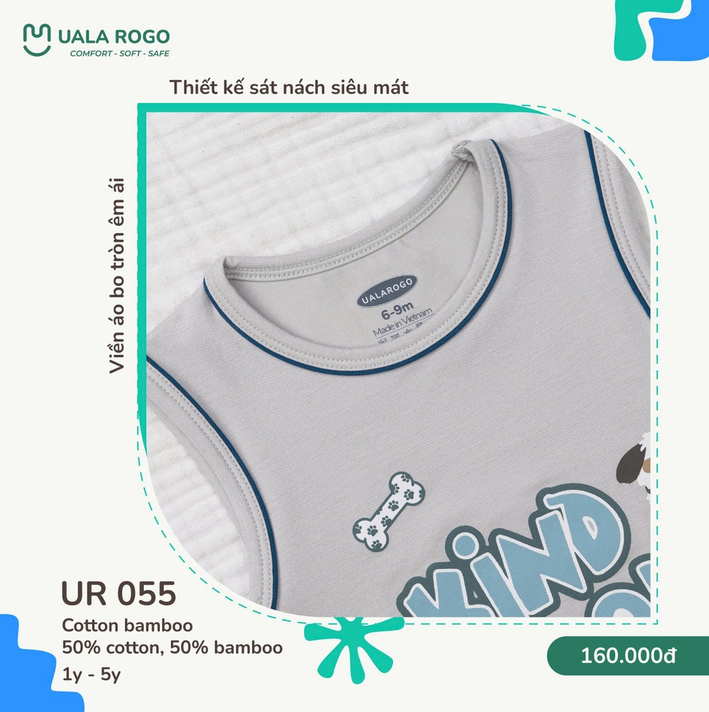 Bộ sát nách Uala Rogo UR 055