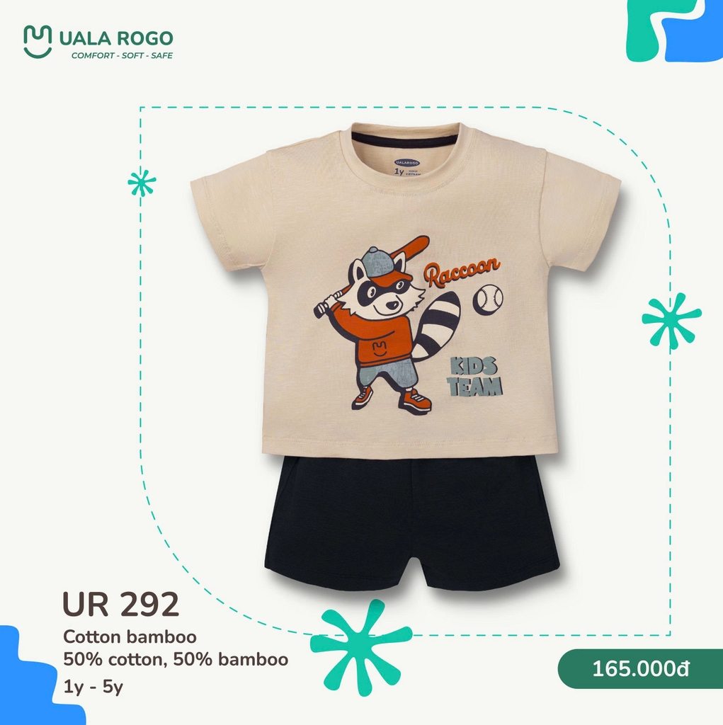 Bộ cộc tay Uala Rogo UR 292