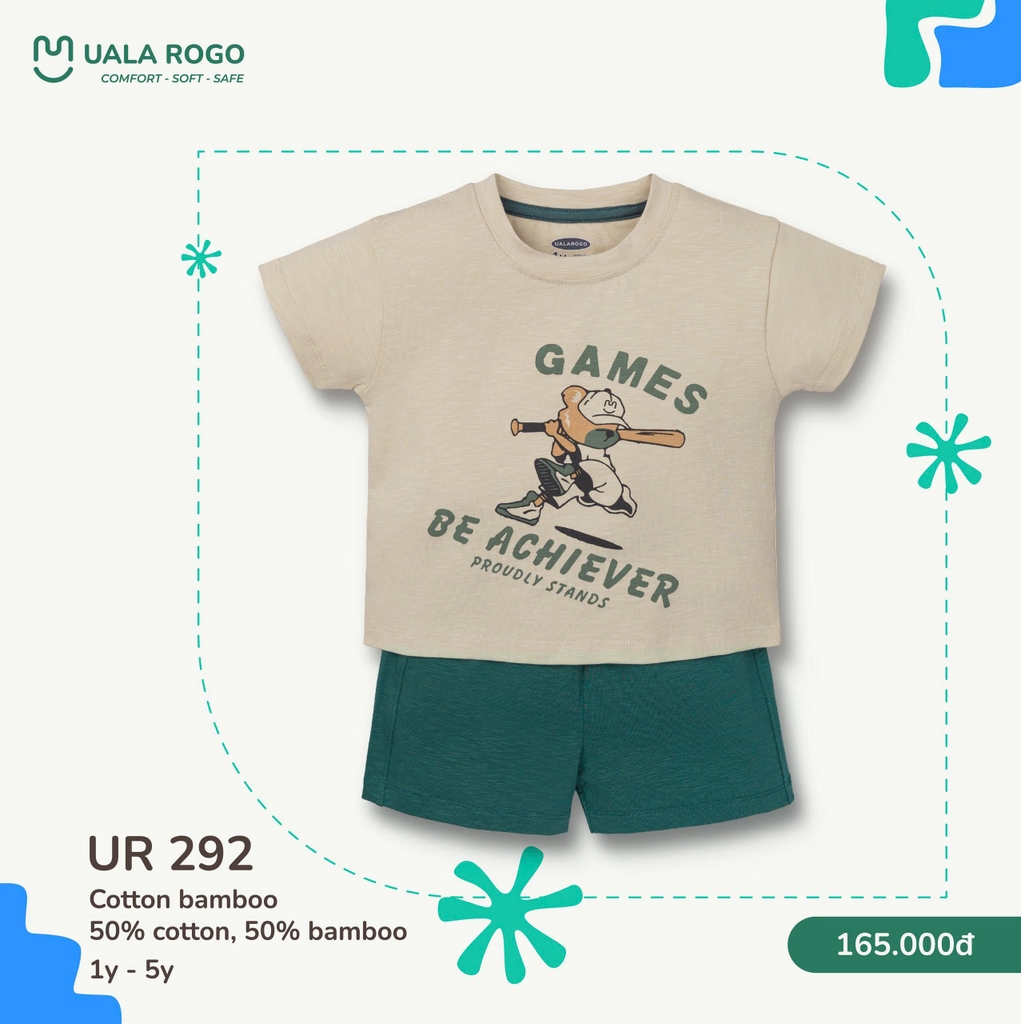 Bộ cộc tay Uala Rogo UR 292