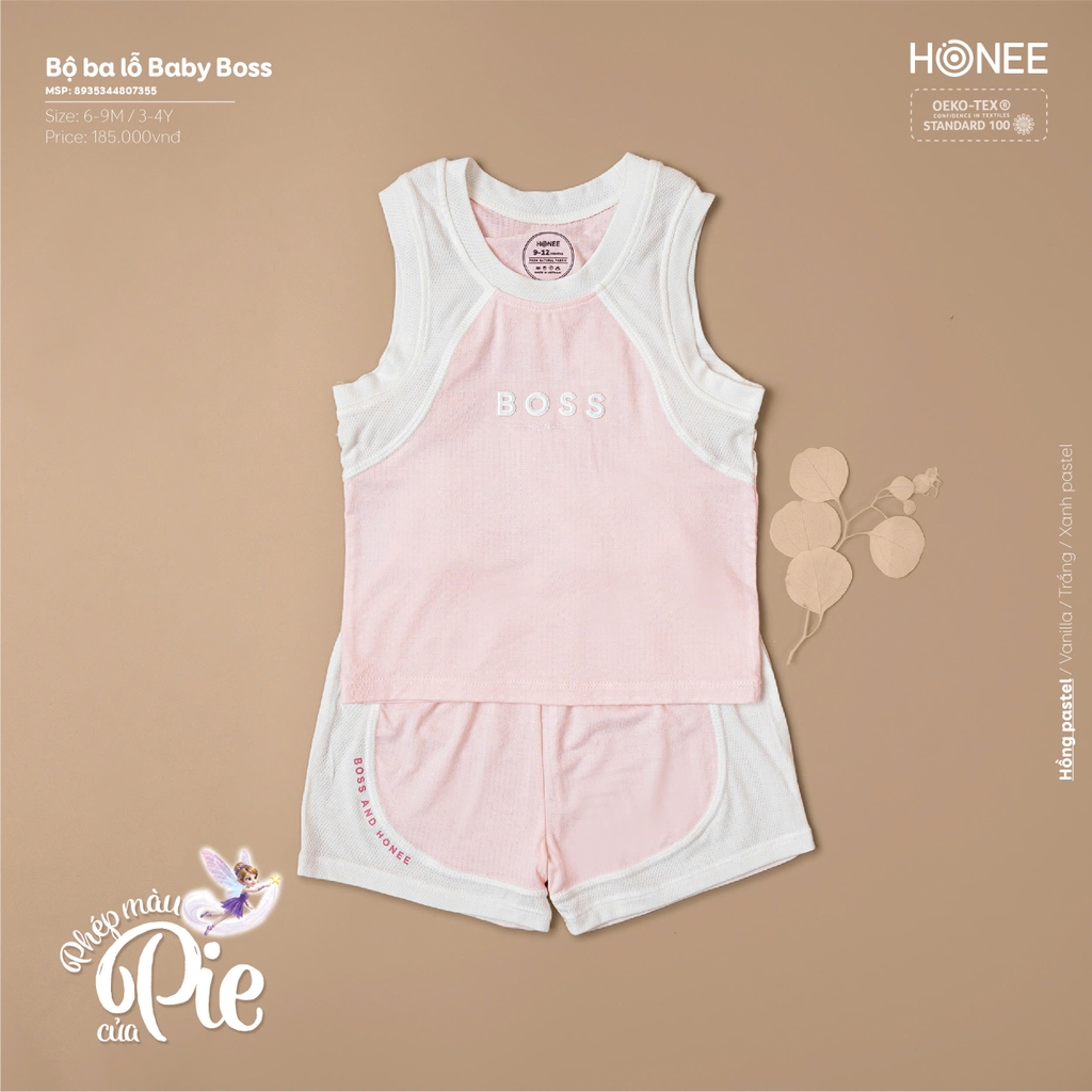 Bộ ba lỗ Baby Boss 7355