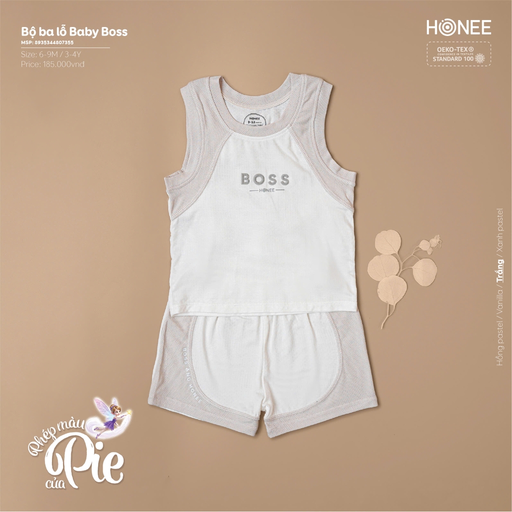 Bộ ba lỗ Baby Boss 7355