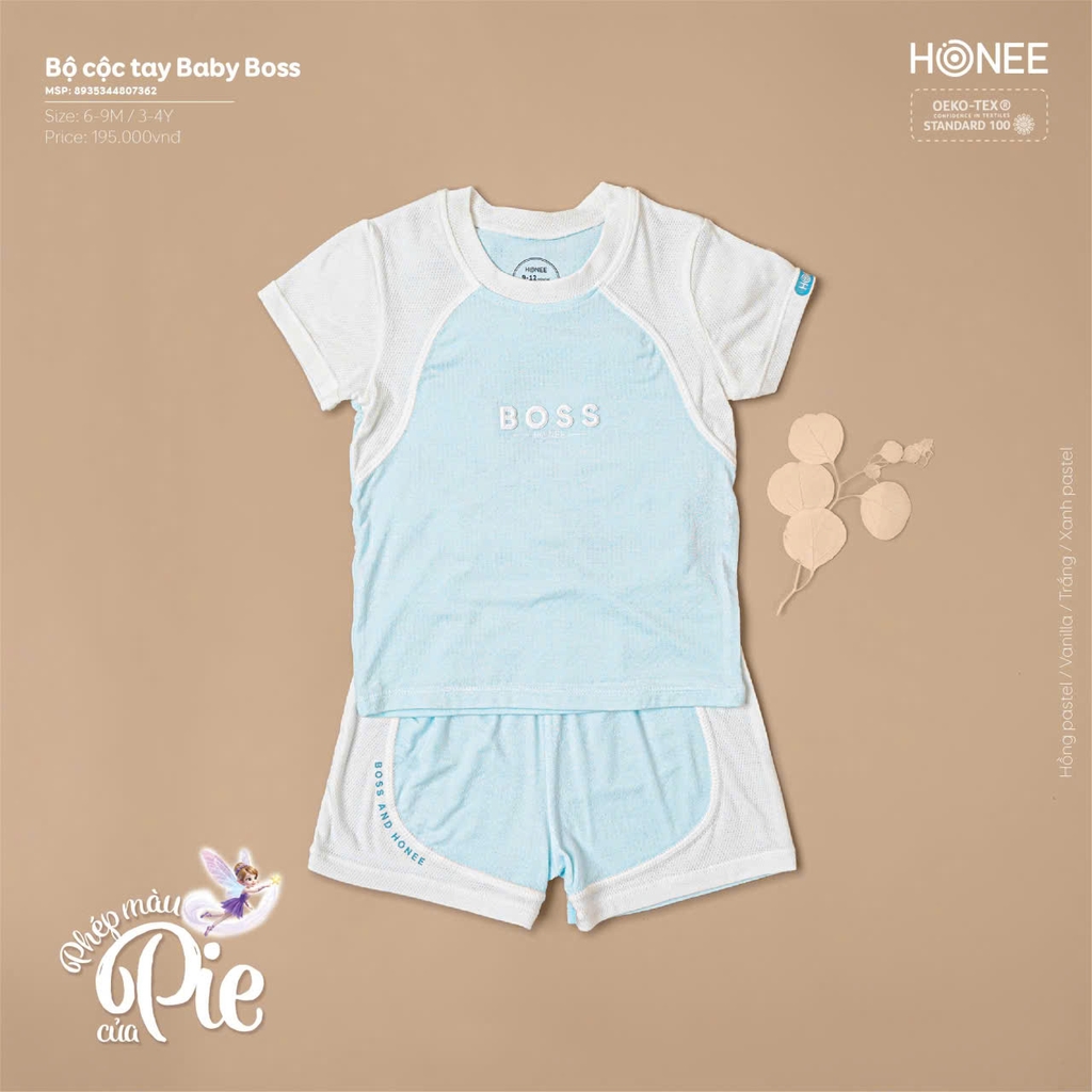 Bộ cộc tay Baby Boss 7362