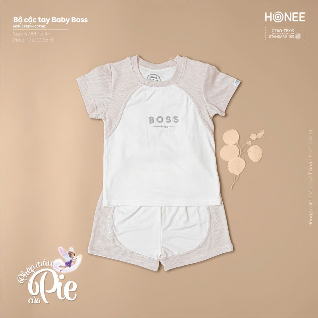Bộ cộc tay Baby Boss 7362
