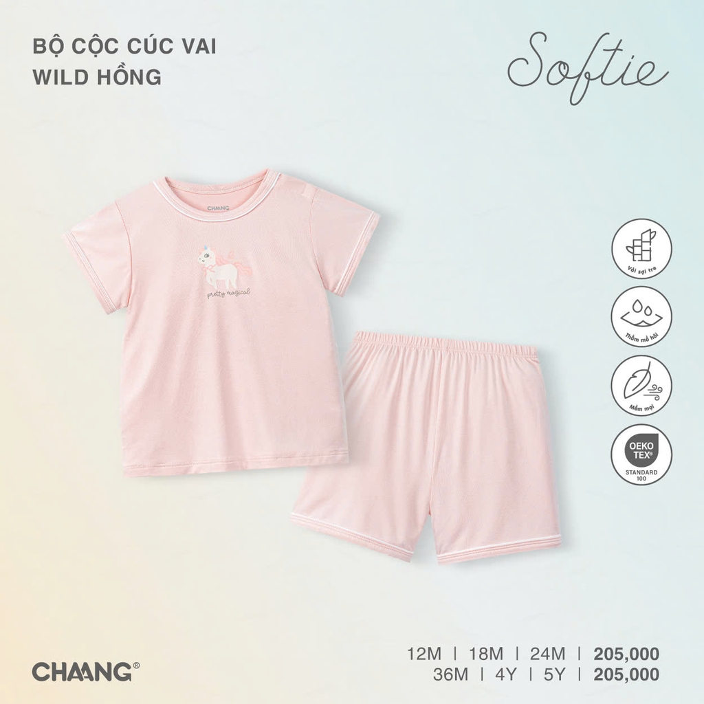 Bộ cộc cúc vai Wild
