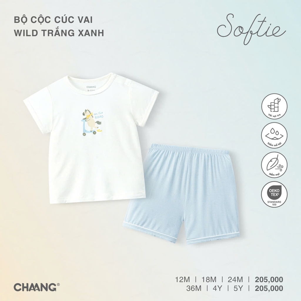 Bộ cộc cúc vai Wild