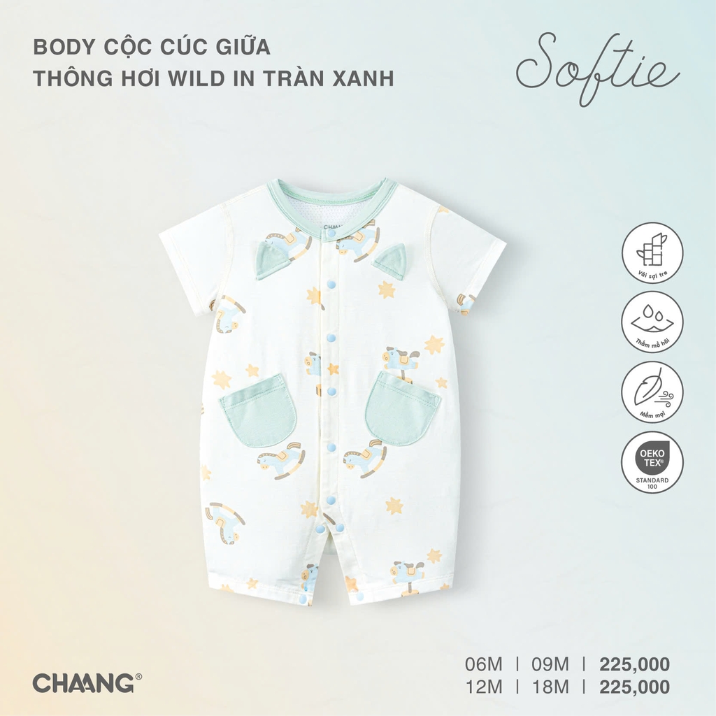 Body cộc cúc giữa thông hơi Wild