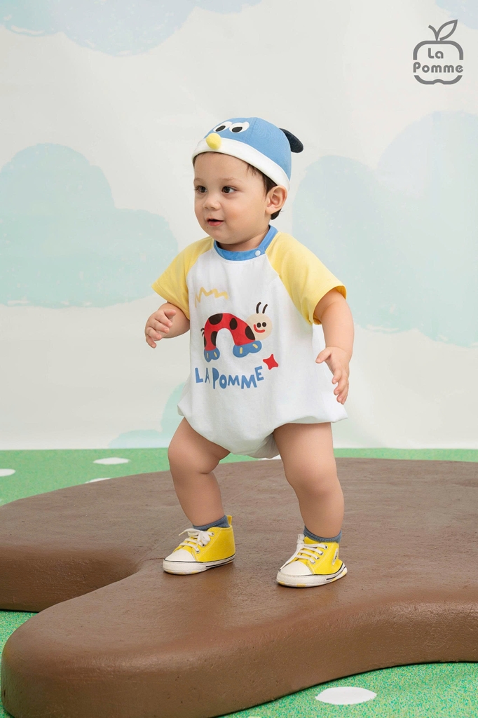 Body cộc tay La Pomme sâu bướm vui nhộn