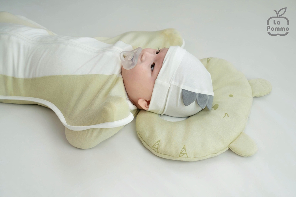 Nhộng chũn sơ sinh La Pomme họa tiết hươu mềm mại