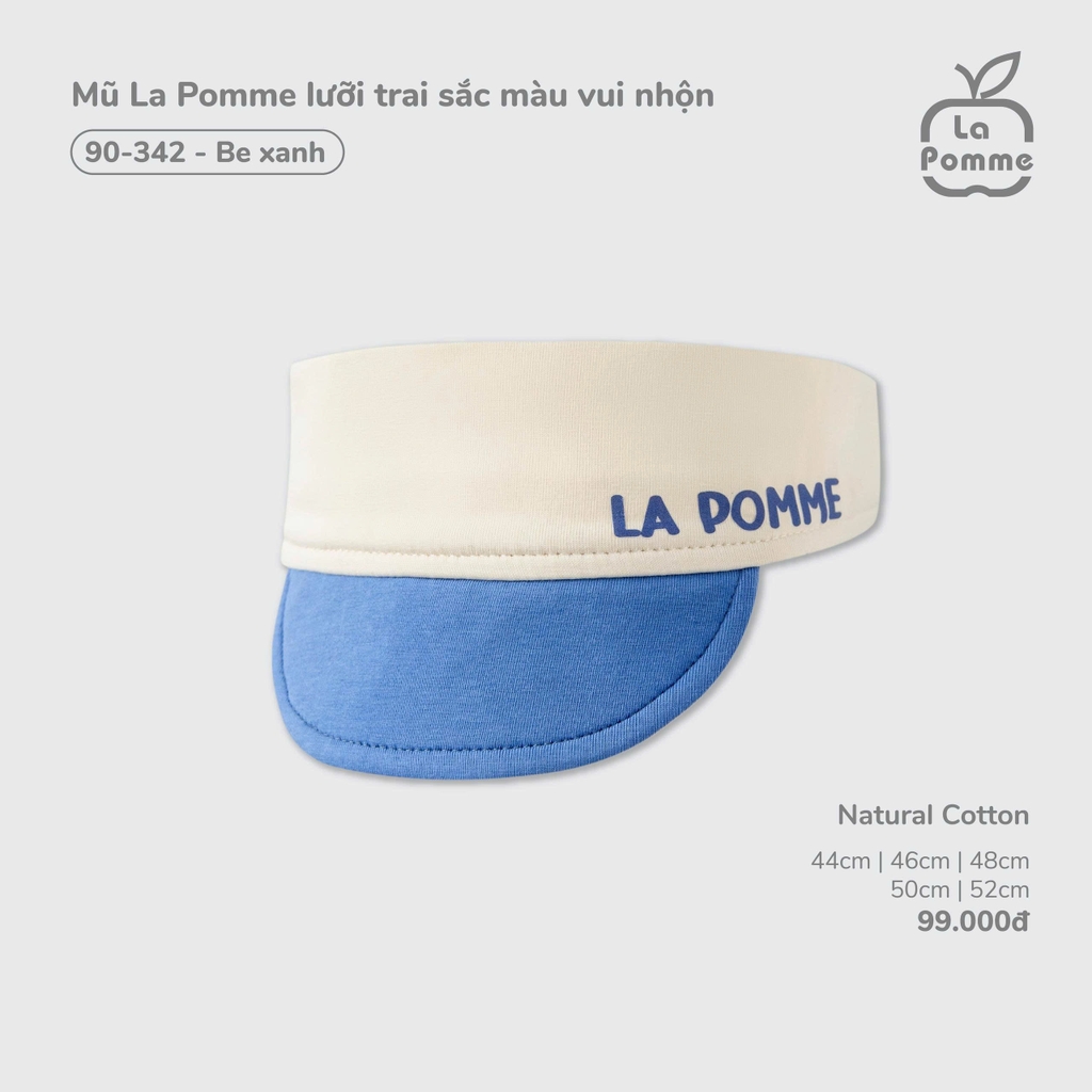 Mũ La Pomme lưỡi trai sắc màu vui nhộn