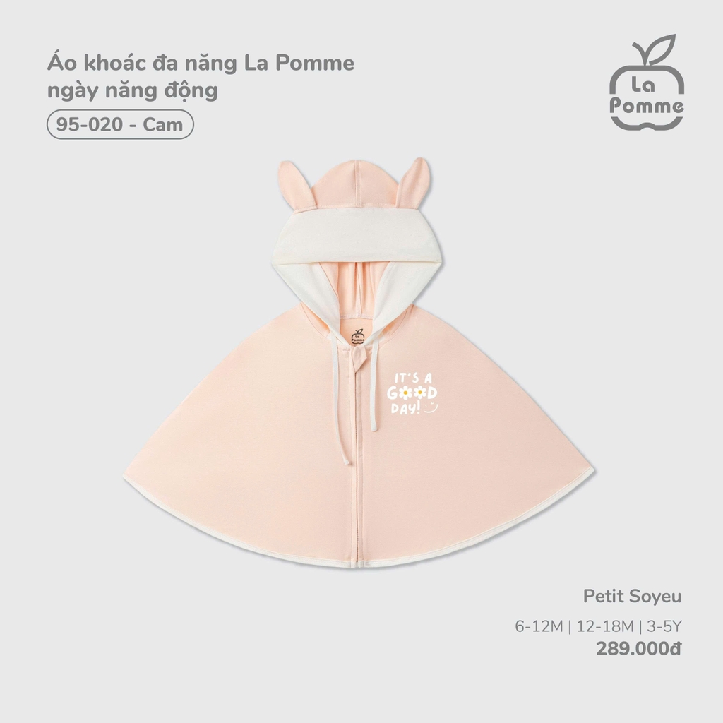 Áo khoác đa năng La Pomme ngày năng động