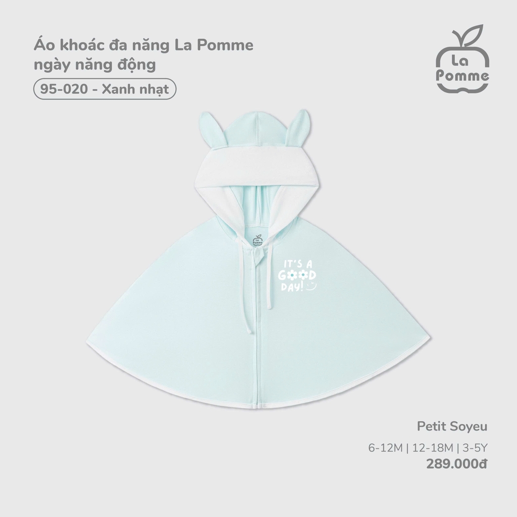 Áo khoác đa năng La Pomme ngày năng động