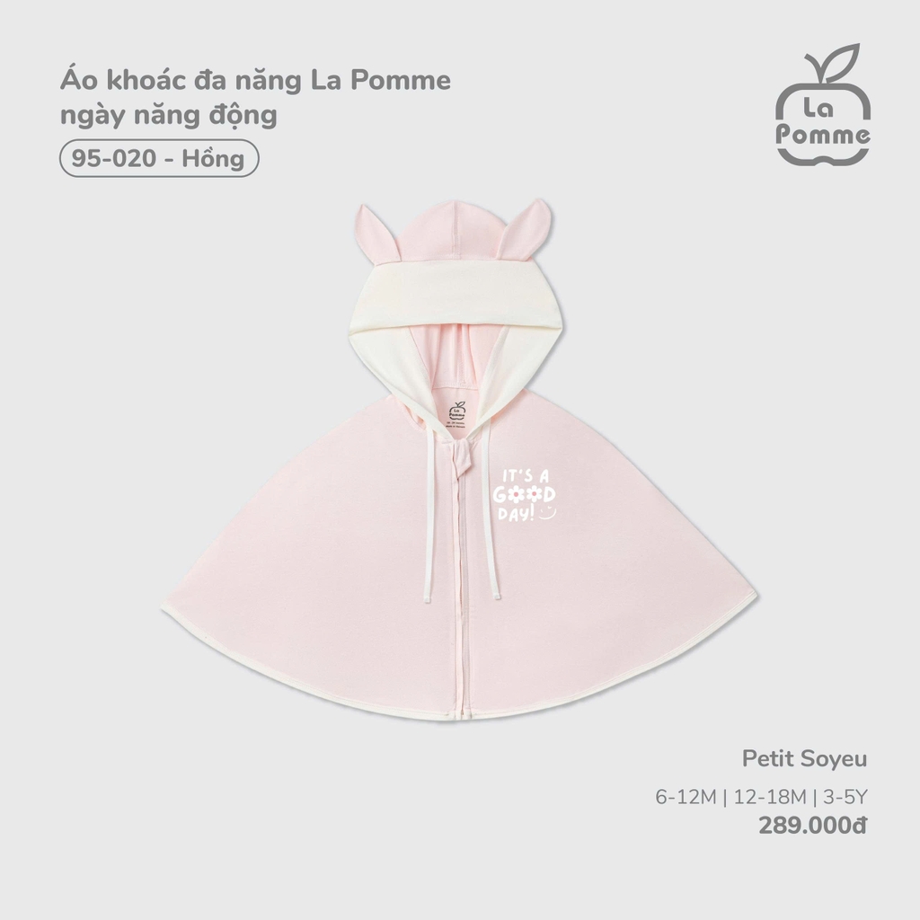 Áo khoác đa năng La Pomme ngày năng động