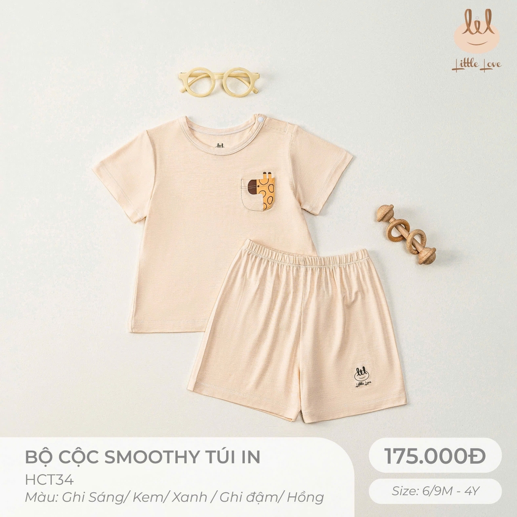 Bộ cộc smoothy túi in HCT34