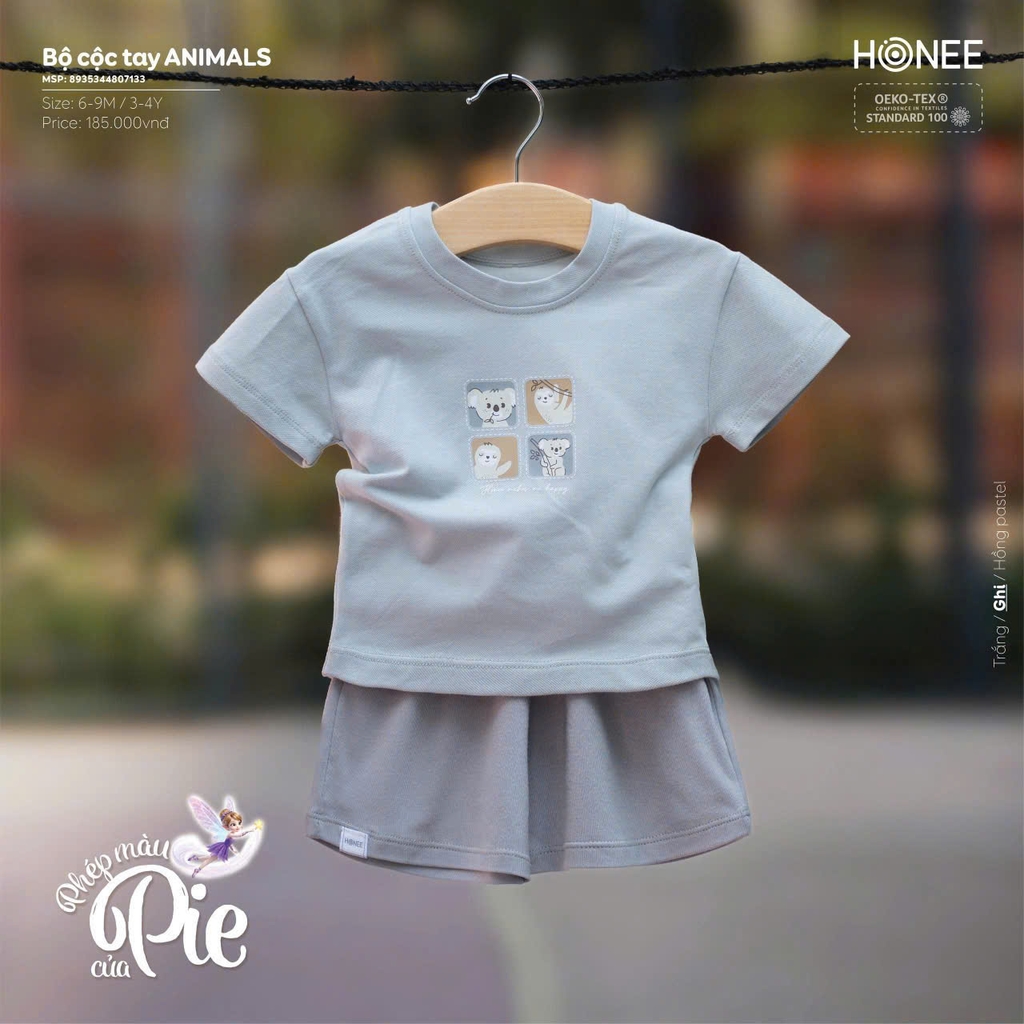 Bộ cộc tay Animails 7133