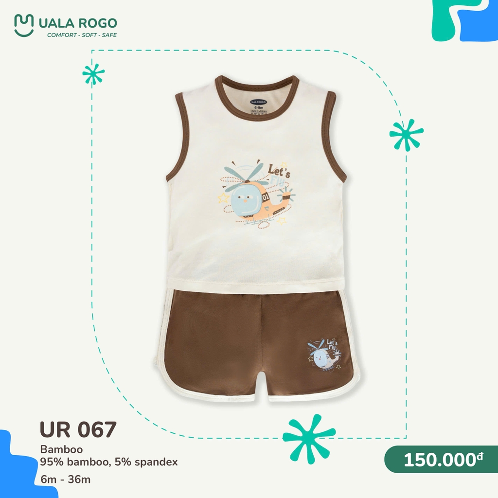 Bộ sát nách Uala UR 067