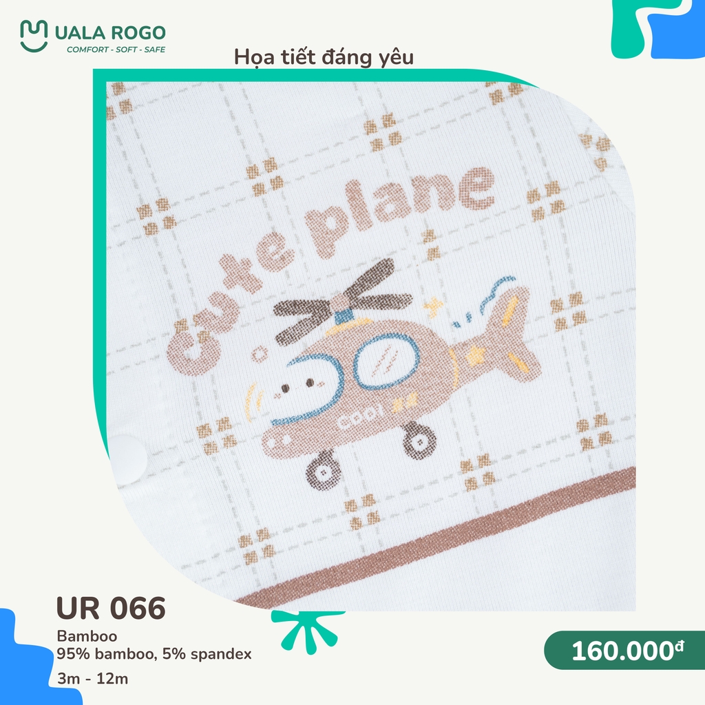 Body ngắn tay Uala UR 066