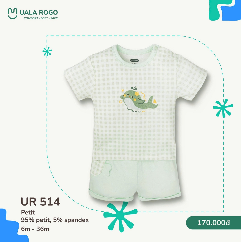 Bộ cộc tay Uala UR 514