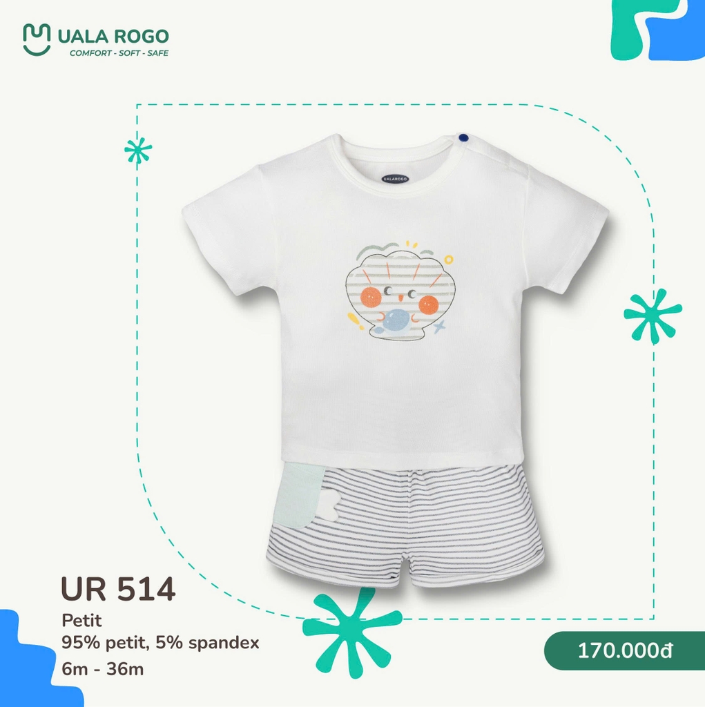 Bộ cộc tay Uala UR 514