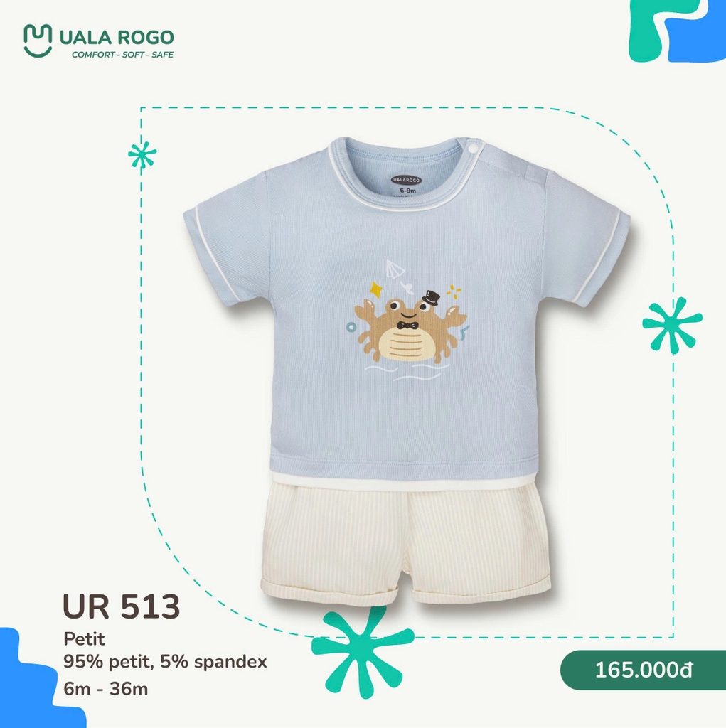 Bộ cộc tay Uala UR 513