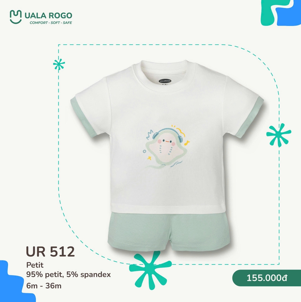 Bộ cộc tay Uala UR 512