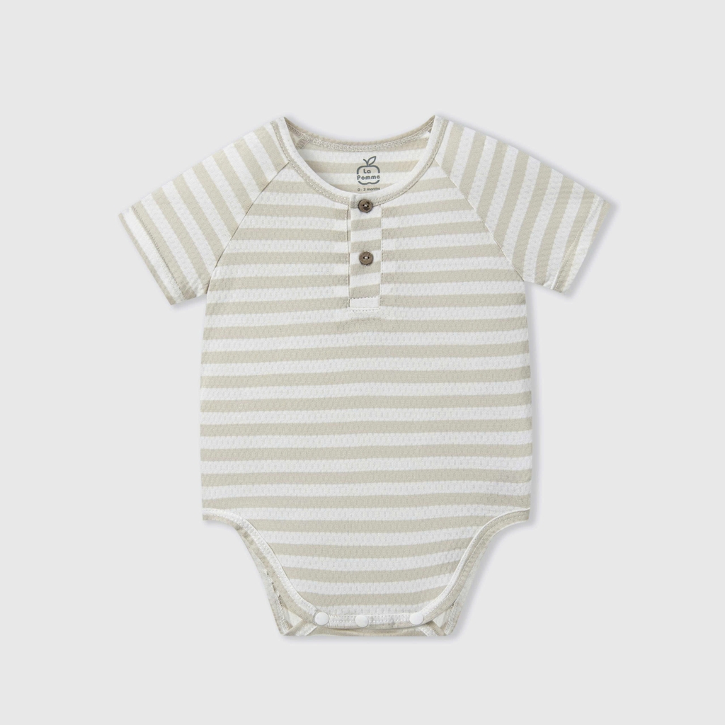 Set 2 Body chip cộc tay La Pomme thuyền buồm khỏe khoắn