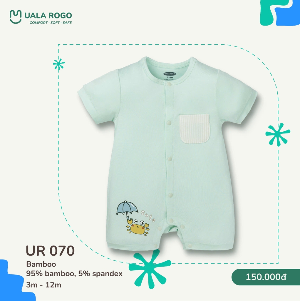 Body cộc tay Ocean Tiny UR 070