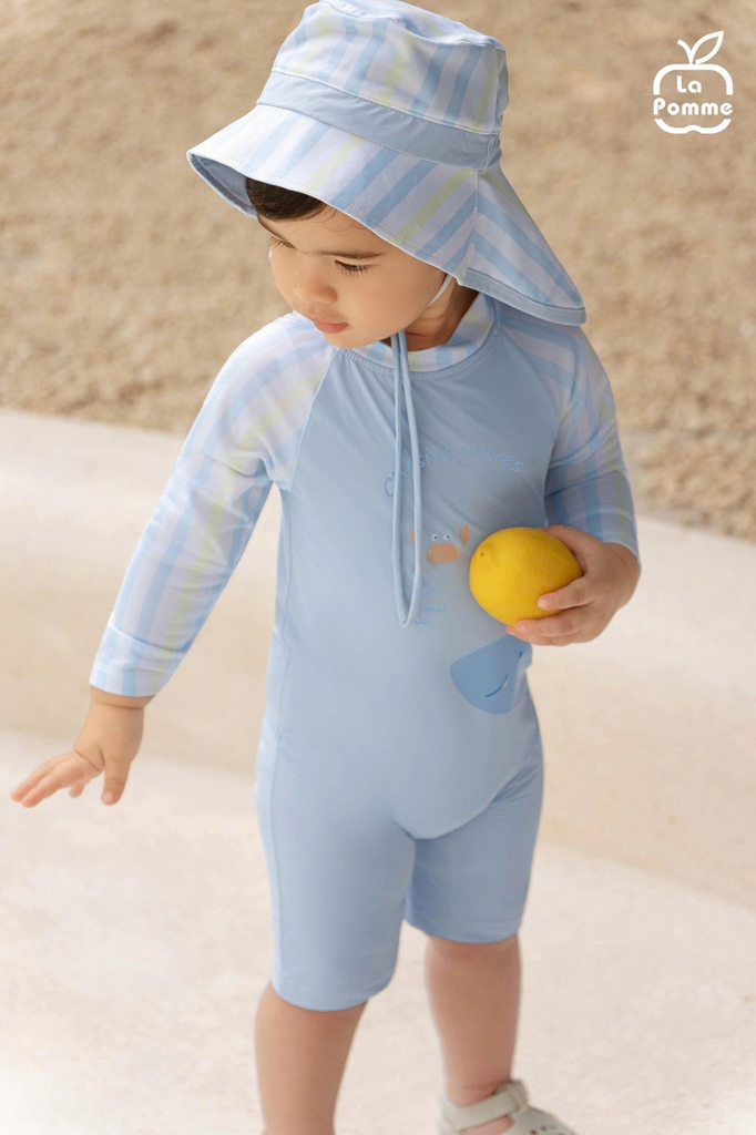 Bộ bơi liền thân La Pomme lướt sóng cùng bé