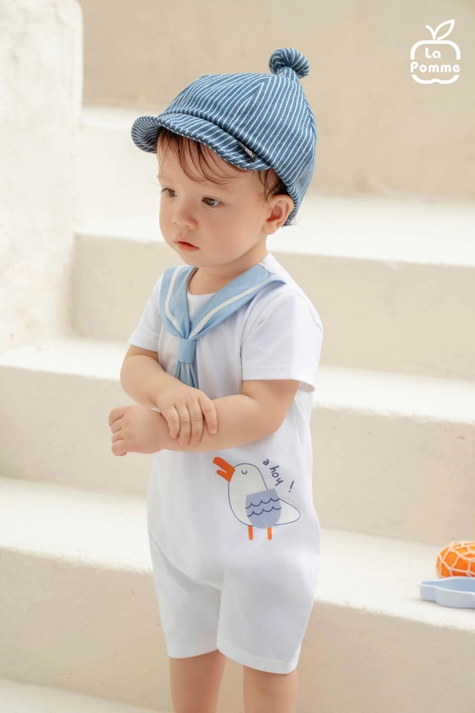 Body cộc tay La Pomme thuyền trưởng hải âu