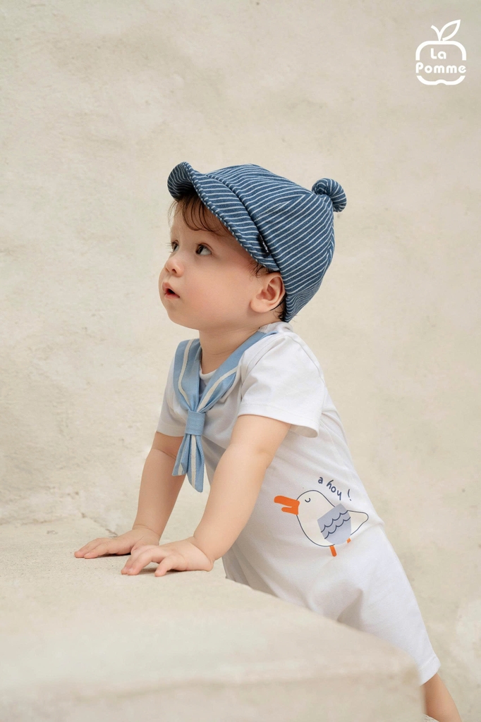 Body cộc tay La Pomme thuyền trưởng hải âu