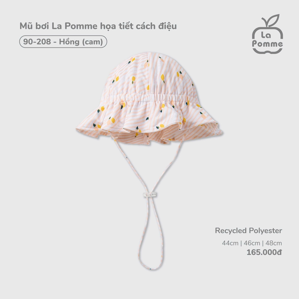 Mũ bơi La Pomme họa tiết cách điệu