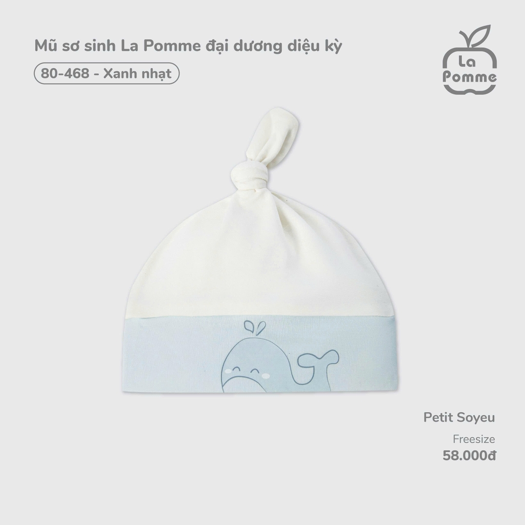 Mũ sơ sinh La Pomme đại dương diệu kỳ