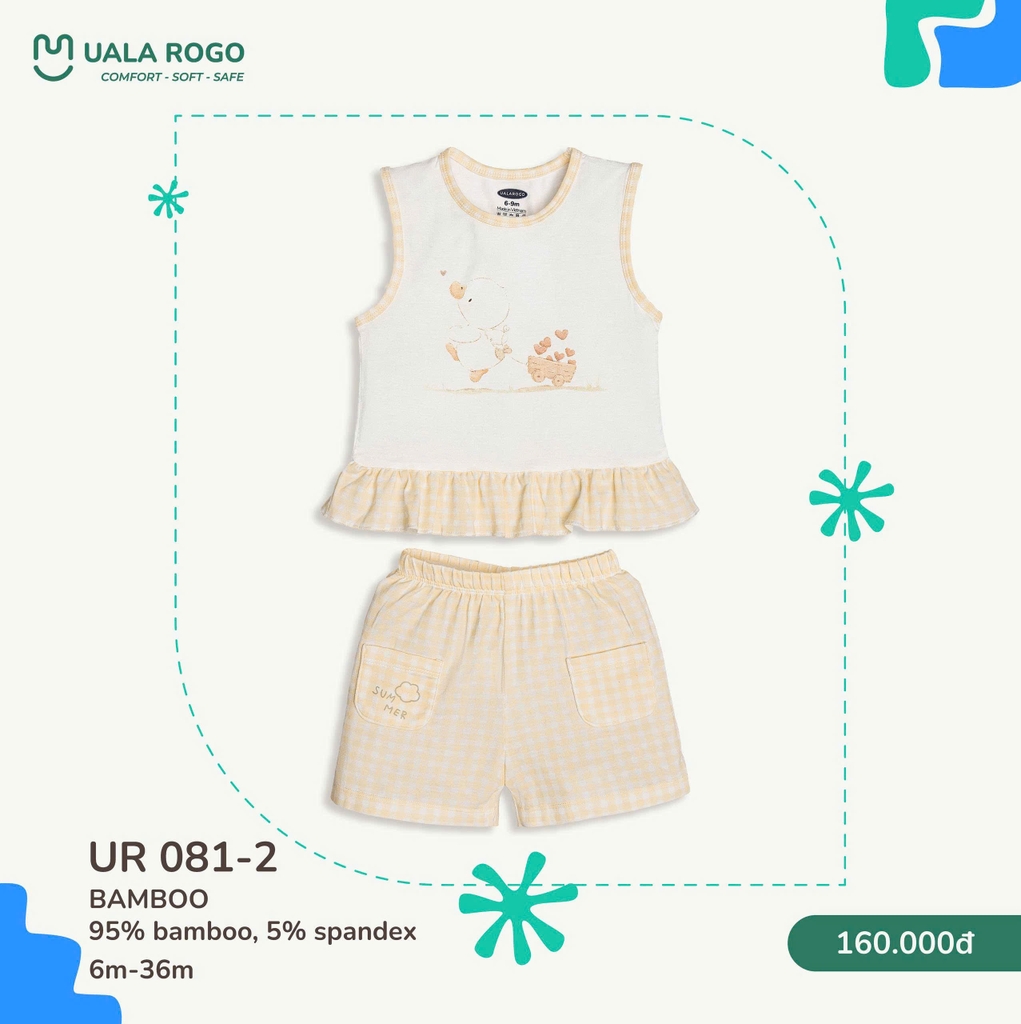 Bộ sát nách Sunny Uala Rogo UR 081