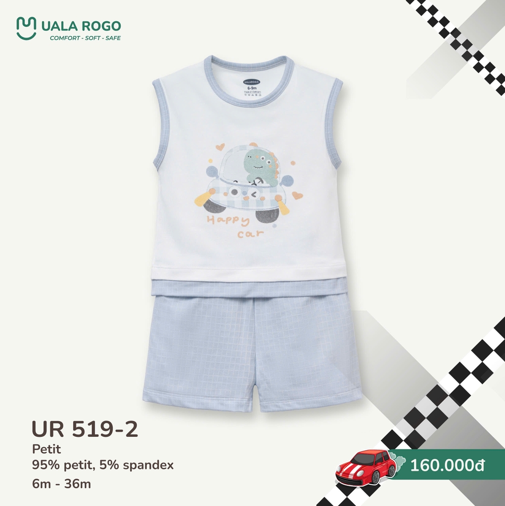 Bộ sát nách Happy car Uala Rogo UR 519