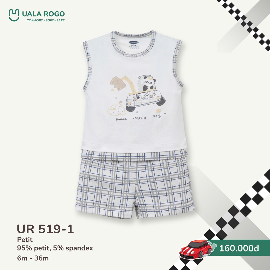 Bộ sát nách Happy car Uala Rogo UR 519