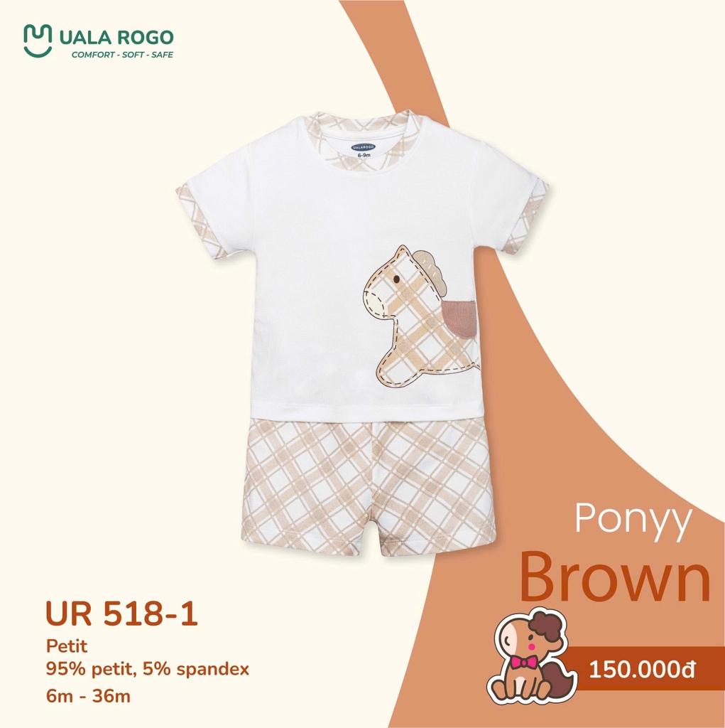 Bộ ngắn tay Uala Rogo UR 518