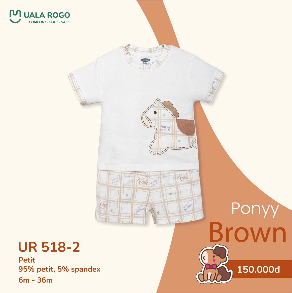 Bộ ngắn tay Uala Rogo UR 518