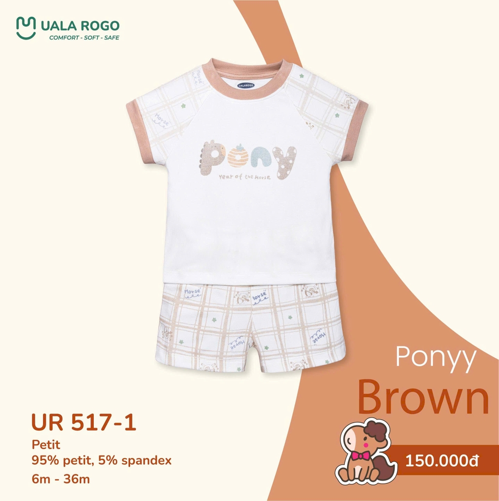 Bộ ngắn tay Uala Rogo UR 517