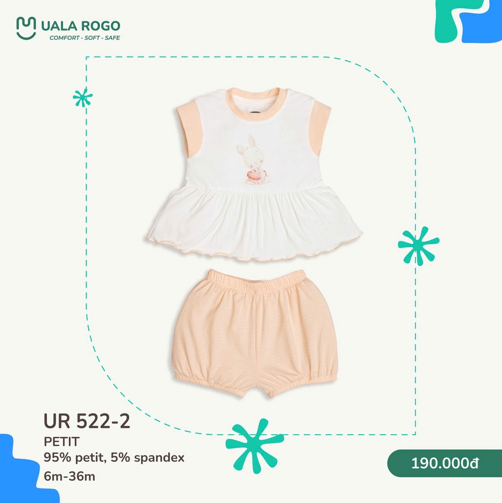 Bộ ngắn tay Uala Rogo UR 522