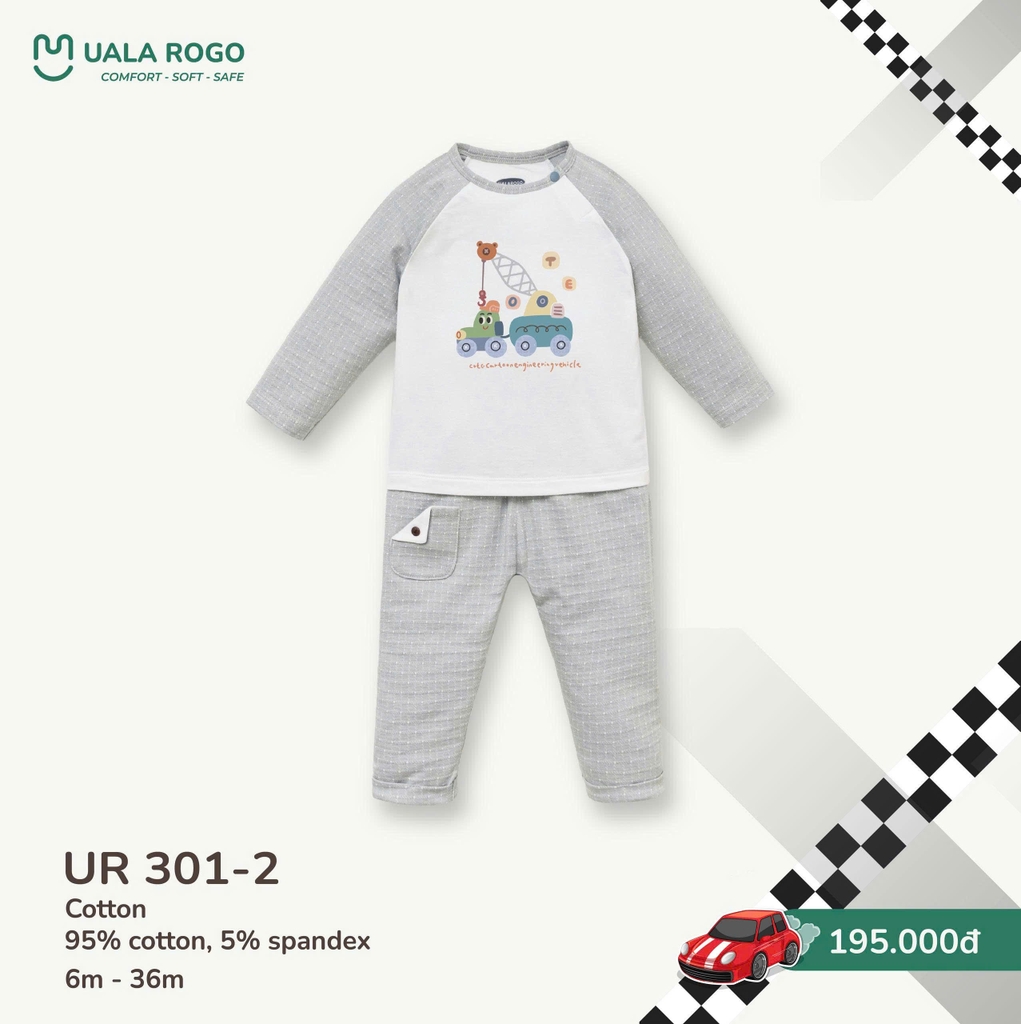 Bộ dài tay Uala Rogo UR 301
